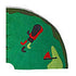 Hand Felted Wool Golf Christmas Tree Skirt Green -60" Arcadia Home
